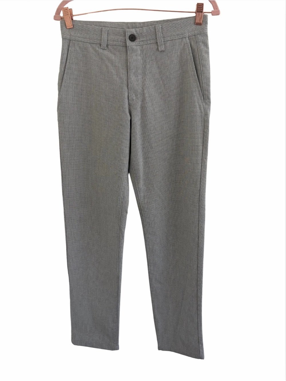 Zara Straight Leg Pants in Grey